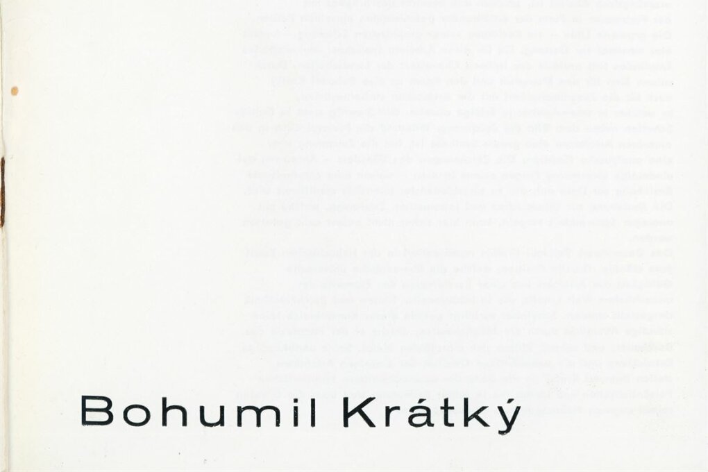 Bohumil Krátký – obrazy a&nbsp;kresby